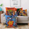 Funny R-Rat For F-Finks Pillow Covers Cartoon Sofa Decorative Home Double-sided Printing Short Plush Cute Cushion Cover