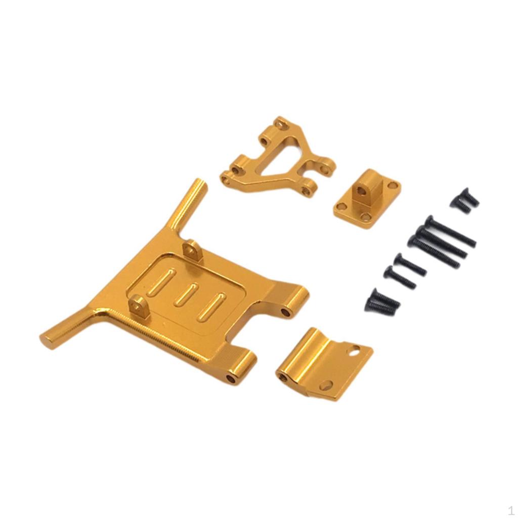 RC Car Front Bumperr Connect Aluminum Alloy Replacement Accessory Metal Spare Parts