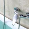 Bathroom Mixer Faucet Wall Mounted Shower Faucets Single Handle Hot and Cold Water Tap Household Chrome Bathroom Faucets