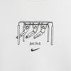 Nike Men's Casual Crewneck Pullover Long-Sleeve Sweatshirt White