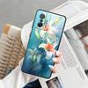 Case for Xiaomi Mi 11 12T Pro 12 11T 14 10T 13 Lite 12X Funda Phone Cover Simple Flower