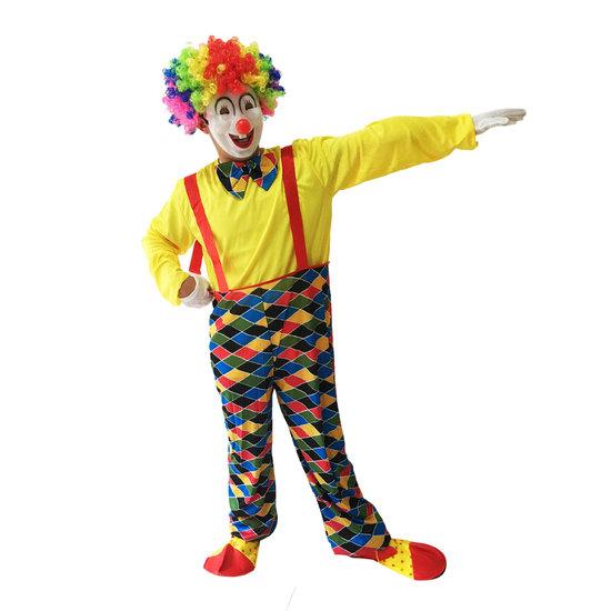Halloween Costume Masquerade Cos Clown Adult Clown Performance Costume Clown Costume Clown Mask