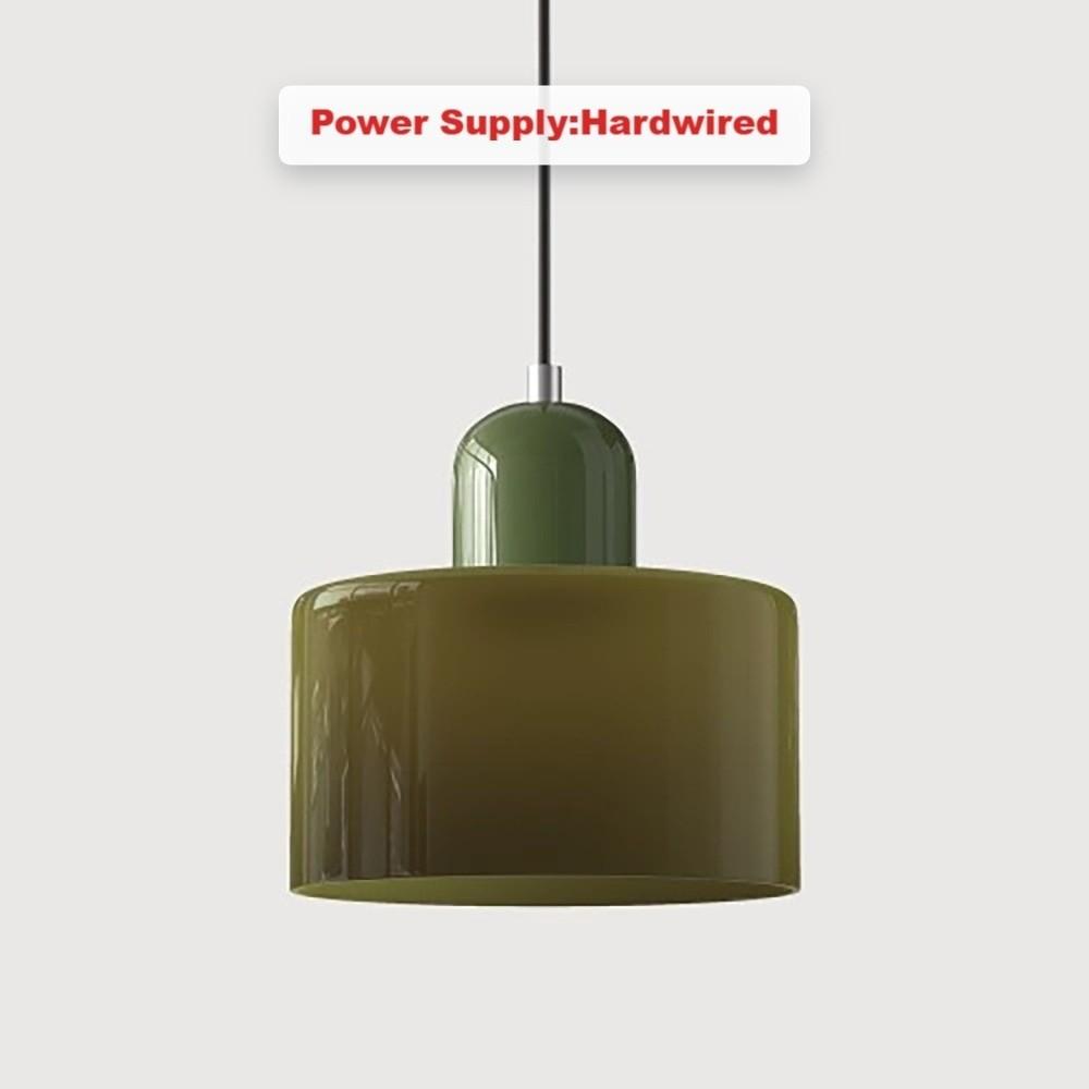 Colorful Design Glass Pendant Light Artistic Nordic Chandelier Creative Design Vintage Style Ceiling Lamp Dinner Table