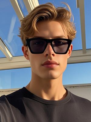 1Pc Fashionable Large Frame Butterfly-Shaped Sunglasses Street Style Sunglasses Photo Props Holiday Gift Daily Leisure