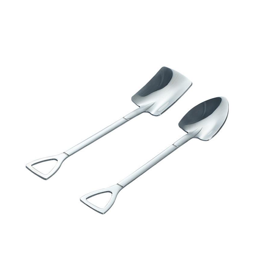 4 pcs Stainless Steel Watermelon Spoon Ladle Scoop Spoon for Home Creative Dessert Eating Watermelon Special Spoon Cute Ladle Soup Spoon