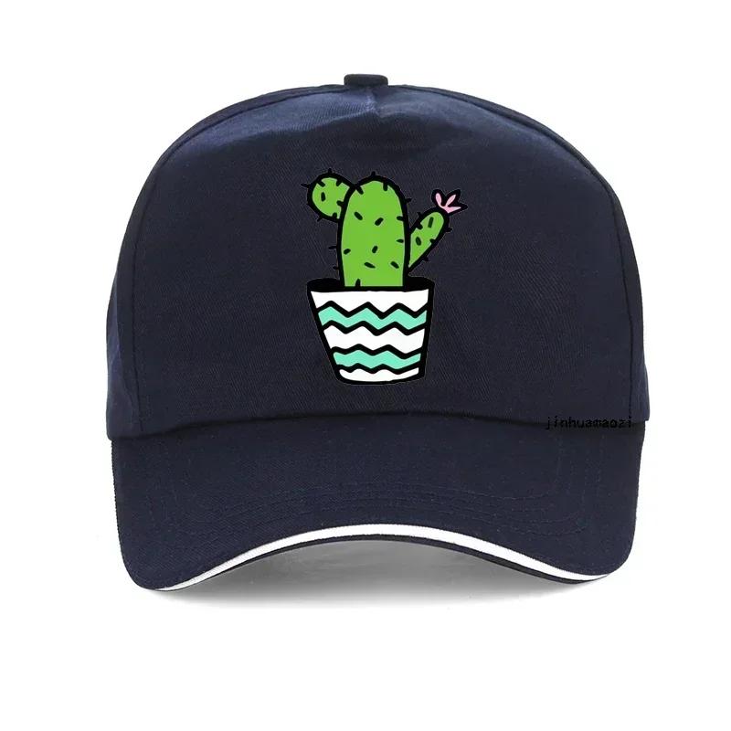 

Cartoon eleUnisexts CACTUS Print Baseball Cap Lovely Girl Sun Hat Fashion Summer Unisex woUnisex Snapback Hats Adjustable