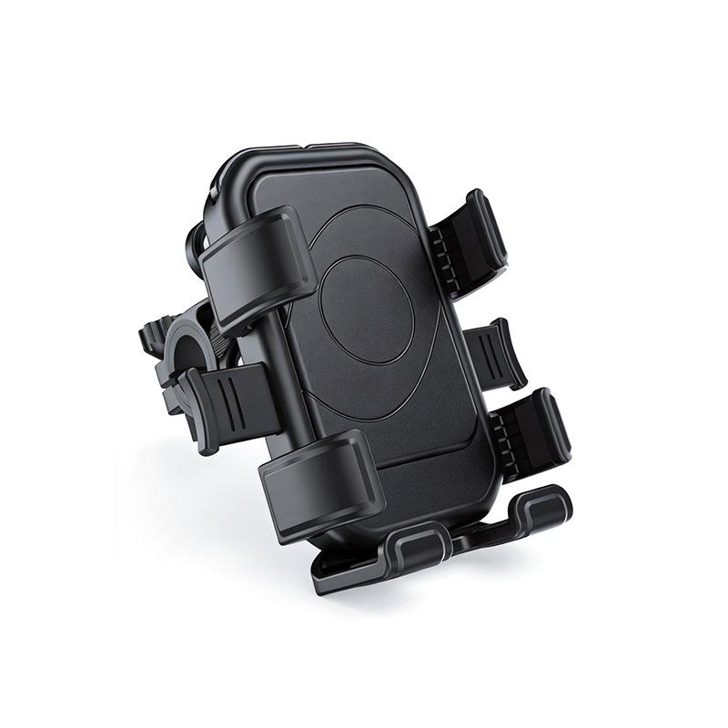 Shockproof Phone Holder for Cycling, Mountain Bikes, Motorcycles & Scooters with Anti-Shake Straps & Fixing Bracket