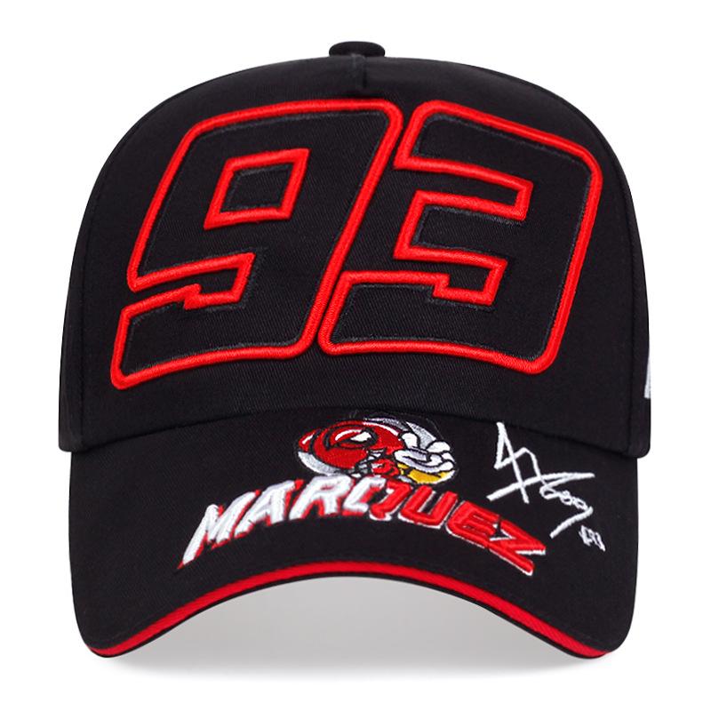 Outdoor Sports Motorcycle Cap, Men's and Women's Casual Baseball Cap, Outdoor Racing Cap, Digital Embroidery Duckbill Cap