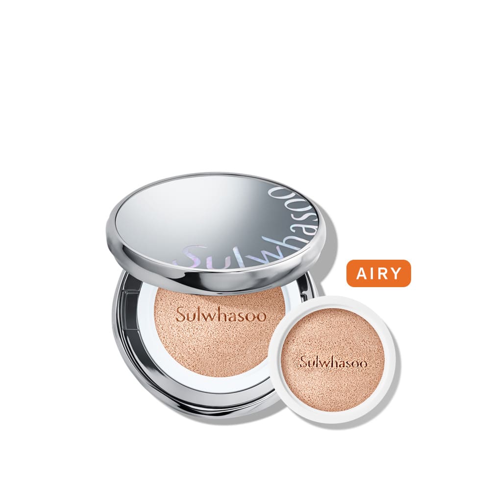 Perfecting Cushion Airy 21N1 Beige SPF50+/PA+++ 15g+15g Refill Korean Luxe Brand Store