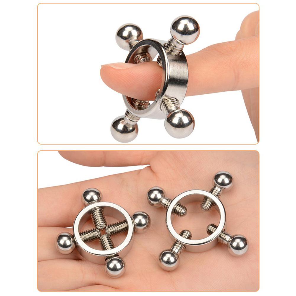 Portable Mini Women Breast Bondage Gear BDSM Restraints Slave Nipple Clip Adult SM Toys