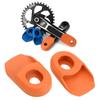 2PCS Soft Bicycle Crank Protector Silicone Crank Arm Sleeve Durable Bike Crank Boot  Cycling Use