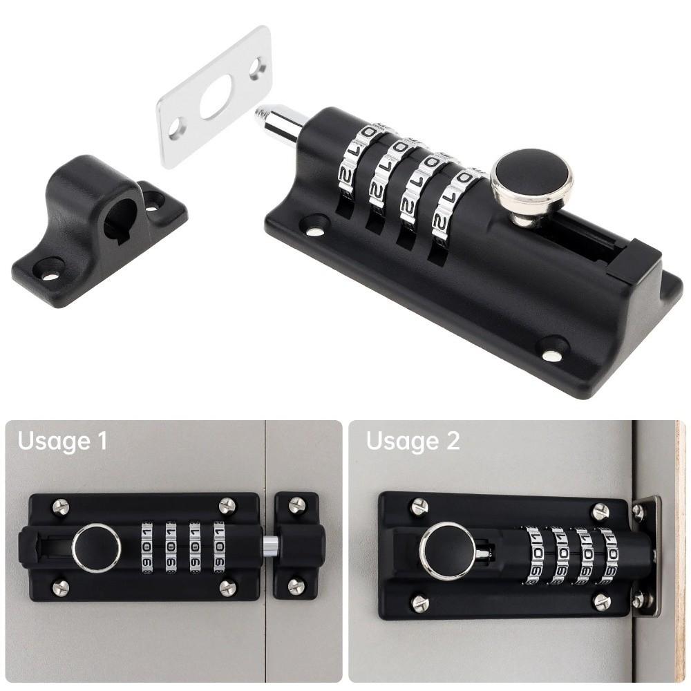 Anti-Rust Digital Deadbolt Lock Anti-theft Password Padlock Hardware Keyless Door Catch Outdoor