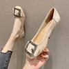 Fashion Chic and Elegant Hollow Summer Women's Flat Shoes 2025 Casual Cheap Liquidation High Quality Fashion 39 Popular Ladies Footwear