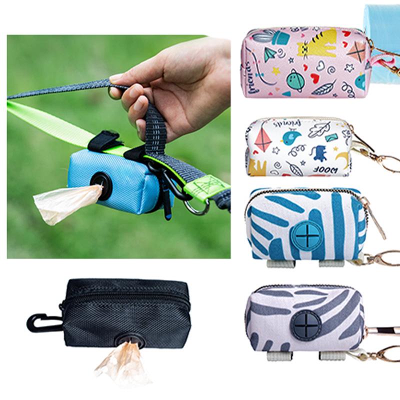 Outdoor Dog Poop Bags Dispenser Puppy Poop Bag Holder Pet Snack Bag Accessory Durable Dog Waste Bag Carrier for Walks