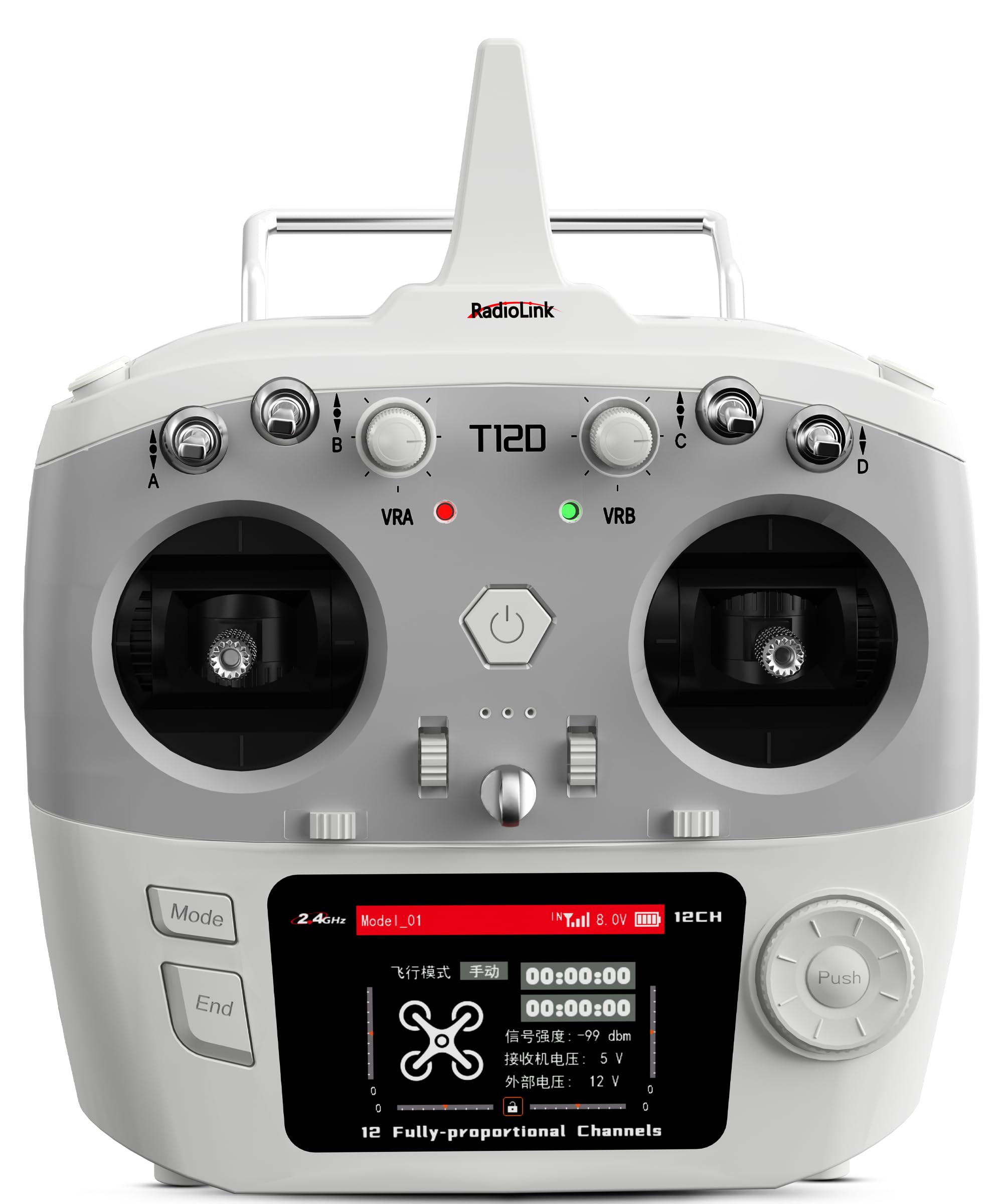 

RadioLink Radio Link сертифікована відповідність всі співвідношення 12 каналів повністю пропорційні канали FPV сумісний пам ять на 50 моделей інший передавач поставляється