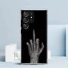 Middle Finger Soft Cover for Samsung Galaxy S25 Edge S26 S24 S23 Ultra Phone Case S22 S21 Plus S20 FE Print Pattern Shell Galaxy