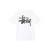 Stussy Classic Basic Printed Short Sleeve T-Shirt Unisex Tops Black 1904257-1