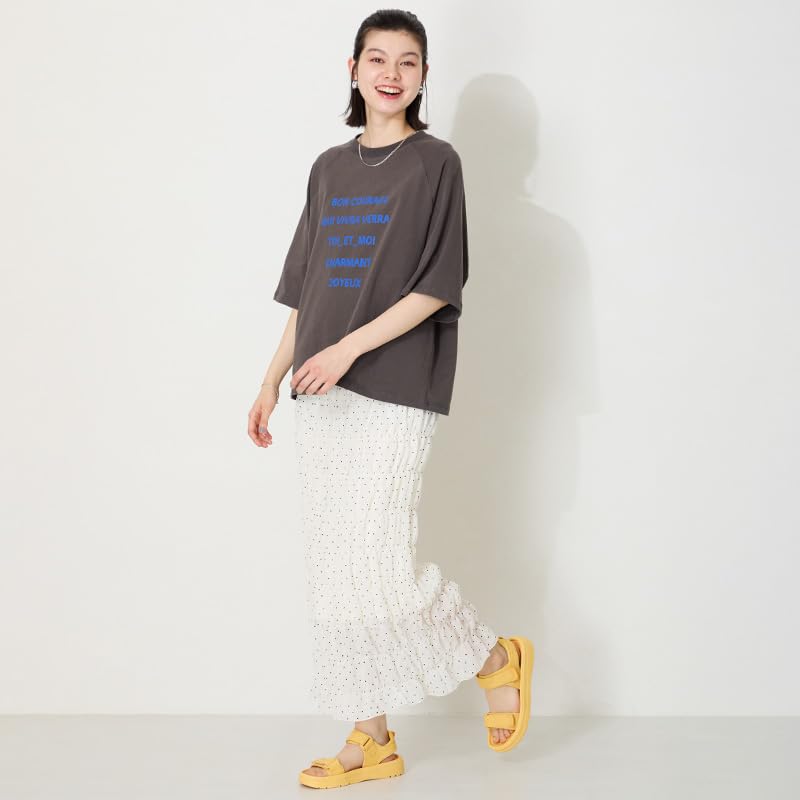 Sandale de damă cu talpă groasă și două barete, mărimi sport Oriental Traffic E, 51227, Galben, 23.0cm-23.5cm,