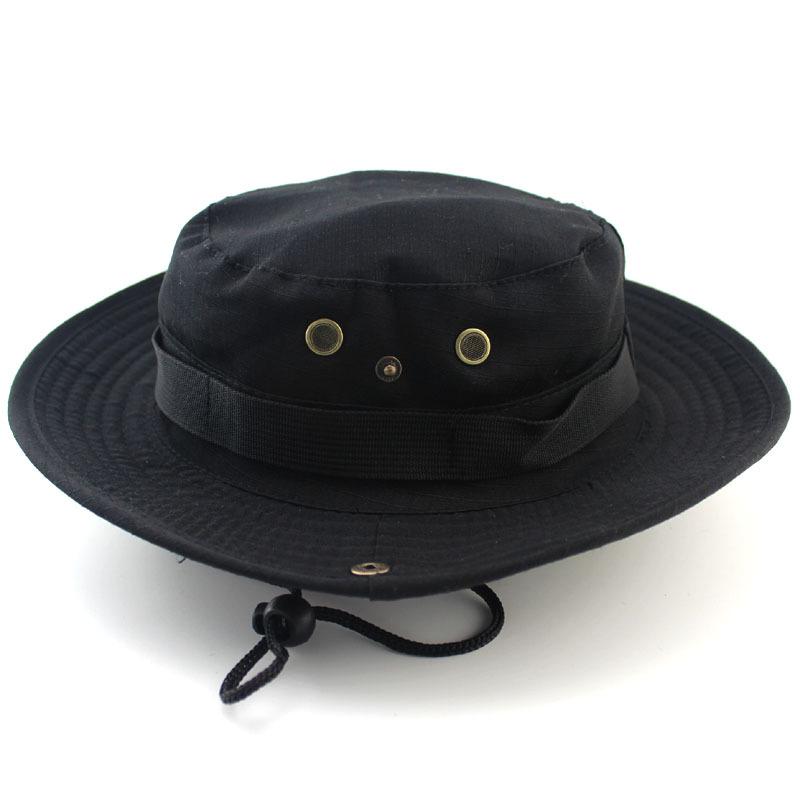 Unisex Outdoor Camouflage Boonie Hat for Camping, Fishing, and Travel - Sun Protection Included