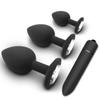 Sex Toys Products for Adults Crystal Jewelry Mini Butt Plug Silicone Anal Plug With 10 Mode Bullet Vibrator Prostate Massager