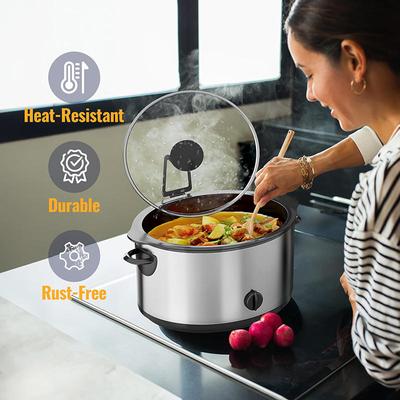 Topfdeckelhalter Tragbar Kompakt Slow Cooker Deckelhalter Platzsparend Küchengeschirr-Organizer Haushaltszubehör Werkzeug