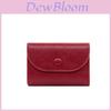 Pu Minimalist Card Holder With Zipper Compact Wallet For Daily Use
