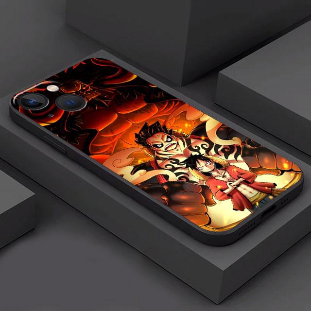 1 Pieces Anime Case for Apple iPhone XS X 8 14 Plus XR 12 Mini 7 SE 13 Pro Max 6s 11 14 Pro Max 13pro Ones Luxury Silicone Cover