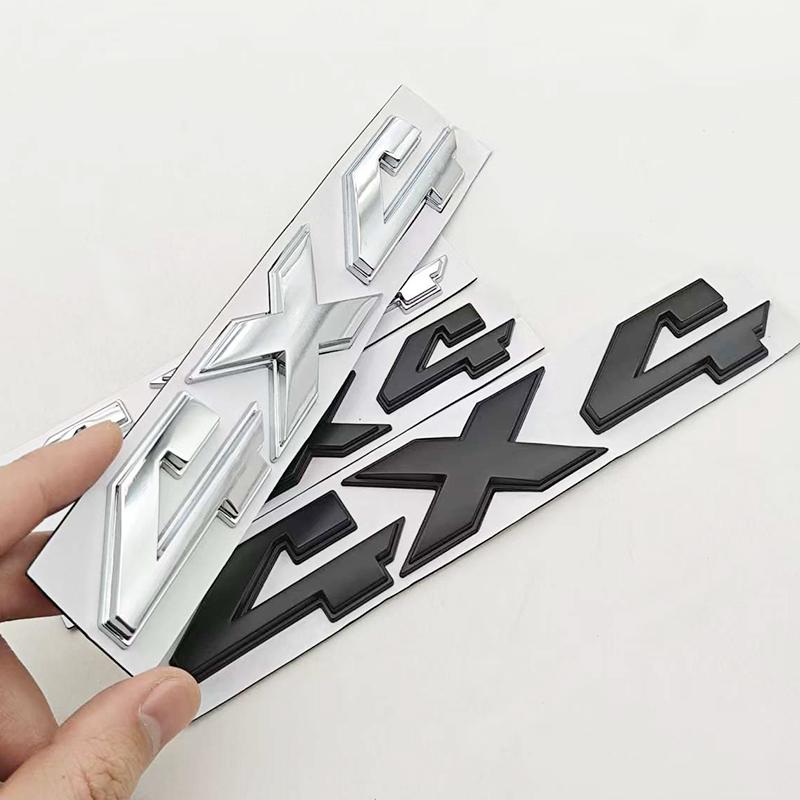 3D Metal 4X4 Logo Car Sticker Emblem Badge Decals Car Tail Sticker For JEEP 4X4 Grand Wrangler Auto Accessories