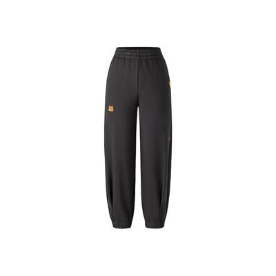 Comfortable Simple Versatile Mid Waist Casual Tapered Knit Sports Pants Women Pants 162548315-2