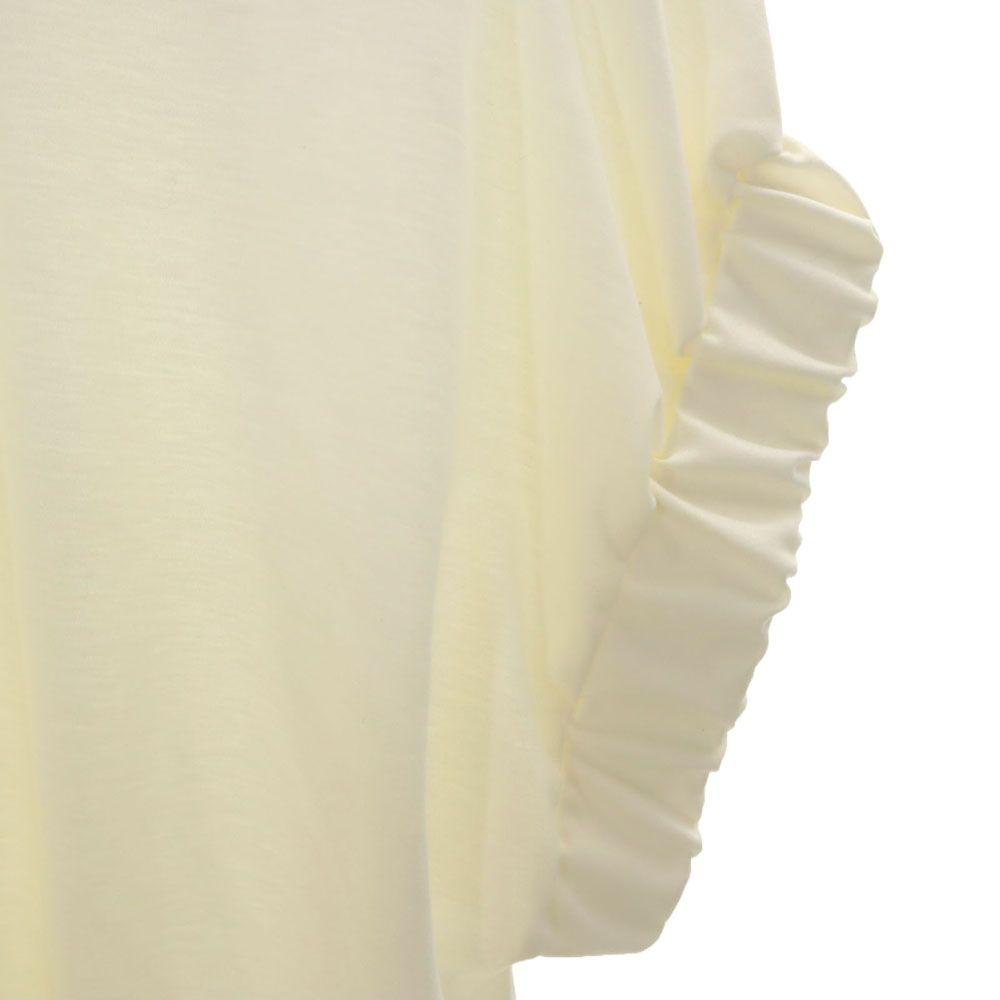 Sacra Short Sleeve Cut 38 Ivory French Sleeve Women Used