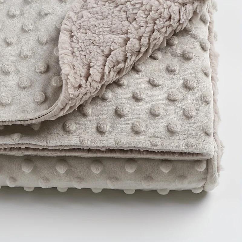1pc Baby Bean Bag Blanket - Four Seasons Use Warm Soft Comfortable Soothing Security Blanket for Newborn Sleeping & Nap Time