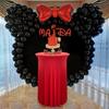 60/80X110Cm Round Spandex Cocktail Tablecloth Skirt Elastic Round Table Cover High Top Table Bar Outdoor Wedding Party Banquet