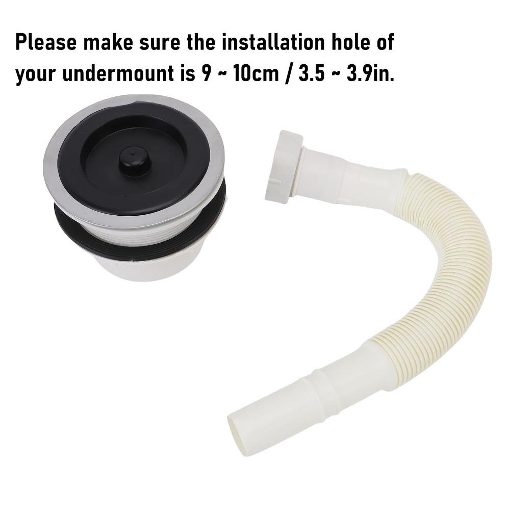 Professional Hair Salon Shampoo Basin Drain Plug Kit Hair Salon Sink Strainer Plug Kit  Hair Salon