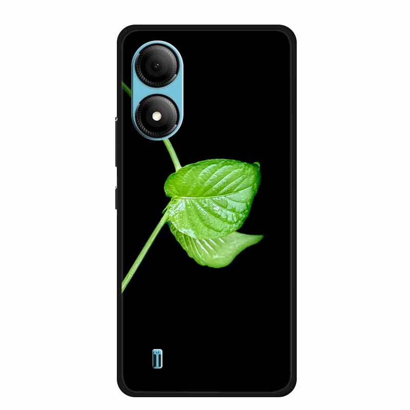 Funda For ZTE Blade A33S Case Cute Cartoon Cat Black Silicone Soft Phone Case For ZTE A33S Back Cover Case A 33 S 33s Coque Capa