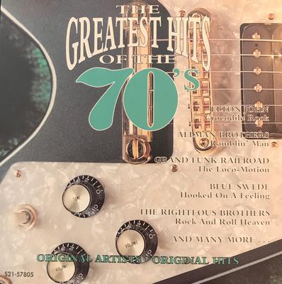 CD VARIOUS - The Greatest Hits Of The 70's, Volu S2157805 Platinum Disc C 1992 Canada Rock Used