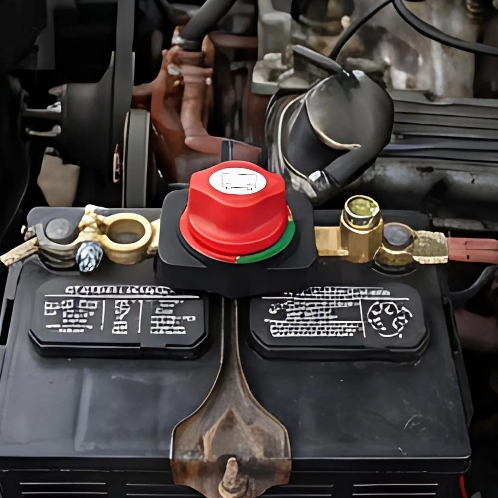Interruttore di Disconnessione Batteria Auto 12-24V Interruttore di Alimentazione Auto Montato in Cima Isolatore Barca