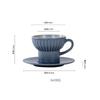 Chinese Style Ceramic Mugs Light Luxury Coffee Shop Unique Coffee Cups Household Breakfast Milk Cup Exquisite Office Tea Set