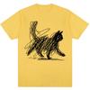 Funny Scribble Cat Japanese Graphic T Shirts Men Women Fashion Harajuku Short Sleeve Oversized Cotton