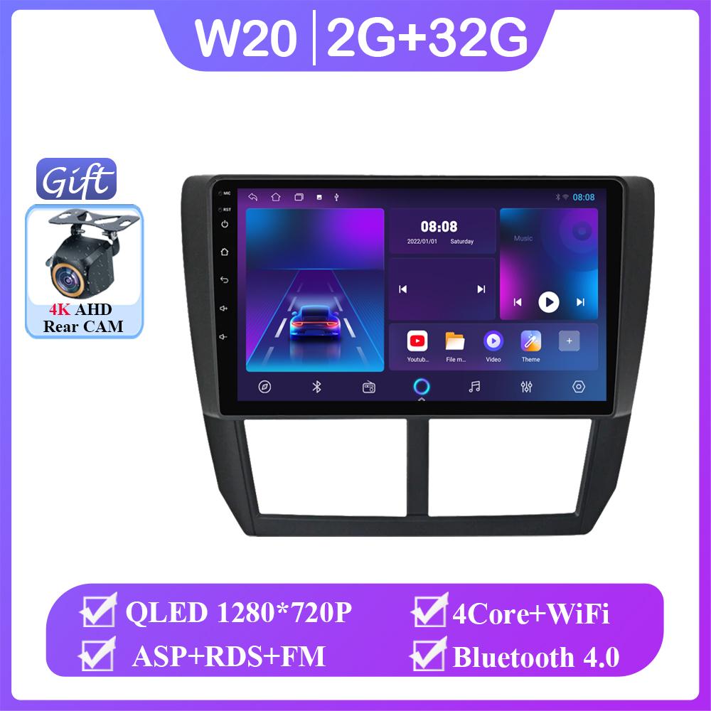 

Android 14 Для Subaru Forester 3 SH 2007-2013 Impreza GH 2007-2011 Автомагнитола Стерео Мультимедийный Видеоплеер GPS CarPlay НЕ 2din