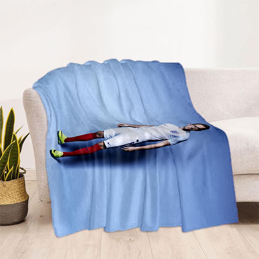 England's Kane Celebrates Goal Blanket Soft Warm Cozy Suitable for Office Chair Office Bed Four Seasons Multipurpose Warmthful Decor