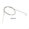 Long Pipe Cleaner Flexible Tube Cleaning Brush Fridge Tool, Stainless Steel Kitchen Drain