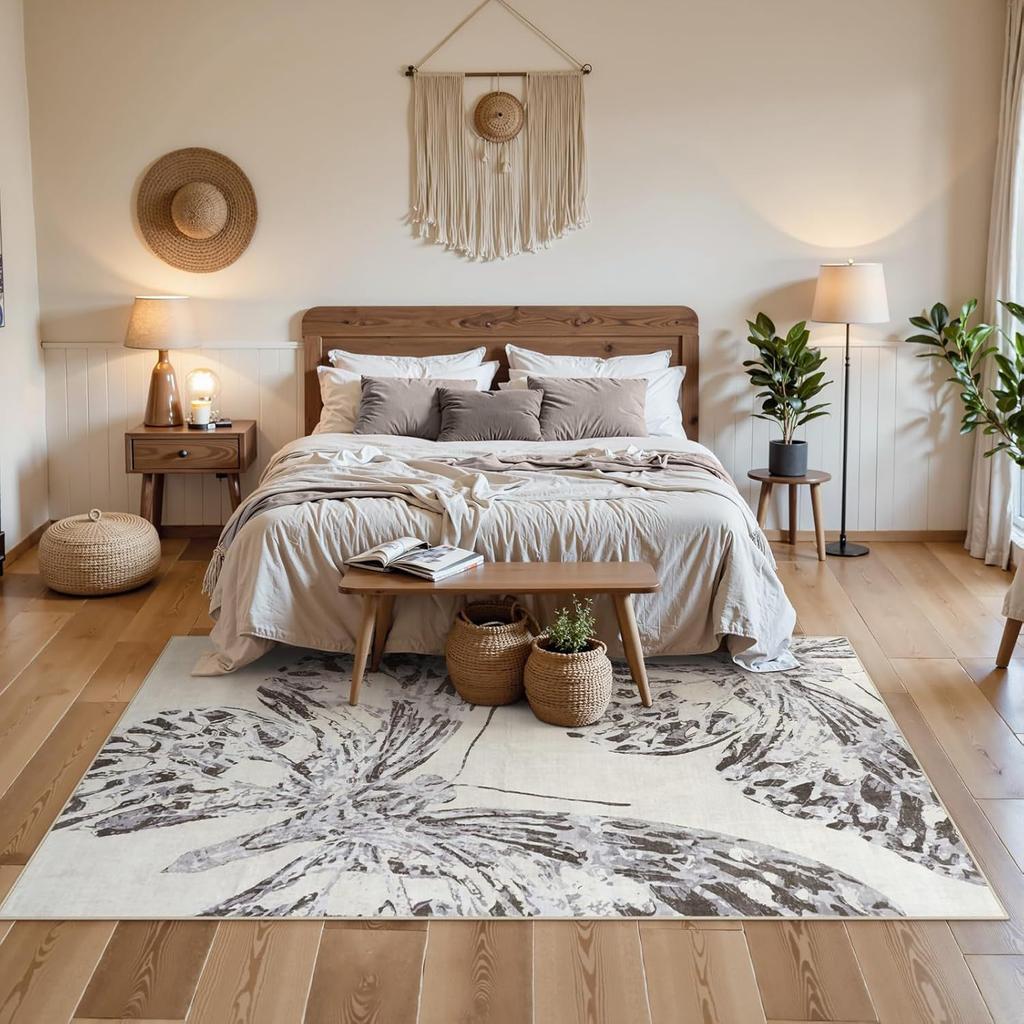 Богемный ковер для гостиной, украшение комнаты, прикроватный ковер, грязеотталкивающий и пыленепроницаемый ковер