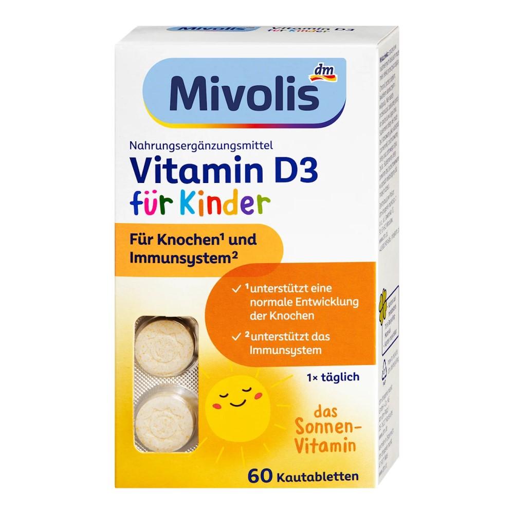 Dm Mibolis Kinder Vitamin D3 60 Tablets