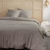 Parure De Lit - TODAY - 123321 - 2 Personnes - 240x220cm - Gaze De Coton Unie - Dune