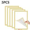 1-1pc Magnetic Wall Frame A1/A6 Self Adhesive No Punch Display Frame Wall Poster Frame Art Wall Sticker Frame Home Office Decor