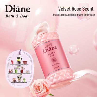 Diane Lactic Acid Moisturizing Velvet Rose Body Wash