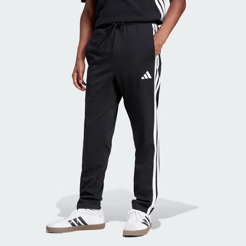 Мужские быстросохнущие беговые брюки Adidas на шнурке JE6430 L