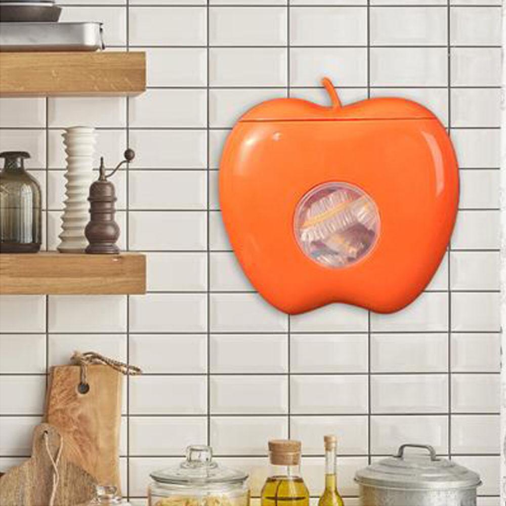 New Wall-mounted Disposable Cling Film Cover Cling Bag Organizer Multifunctional Plastic Wall-mounted Safety Vover Kitchen Storage