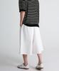 UMM City Boy Double-Pleated Bermuda Banding Pants White