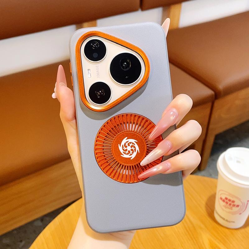 For HuaWei Pura 80 Ultra Pro 90 Pro Max Soft Edge Phone Case Magnetic Wireless Charger PC Hard Shell Protection Back Cover